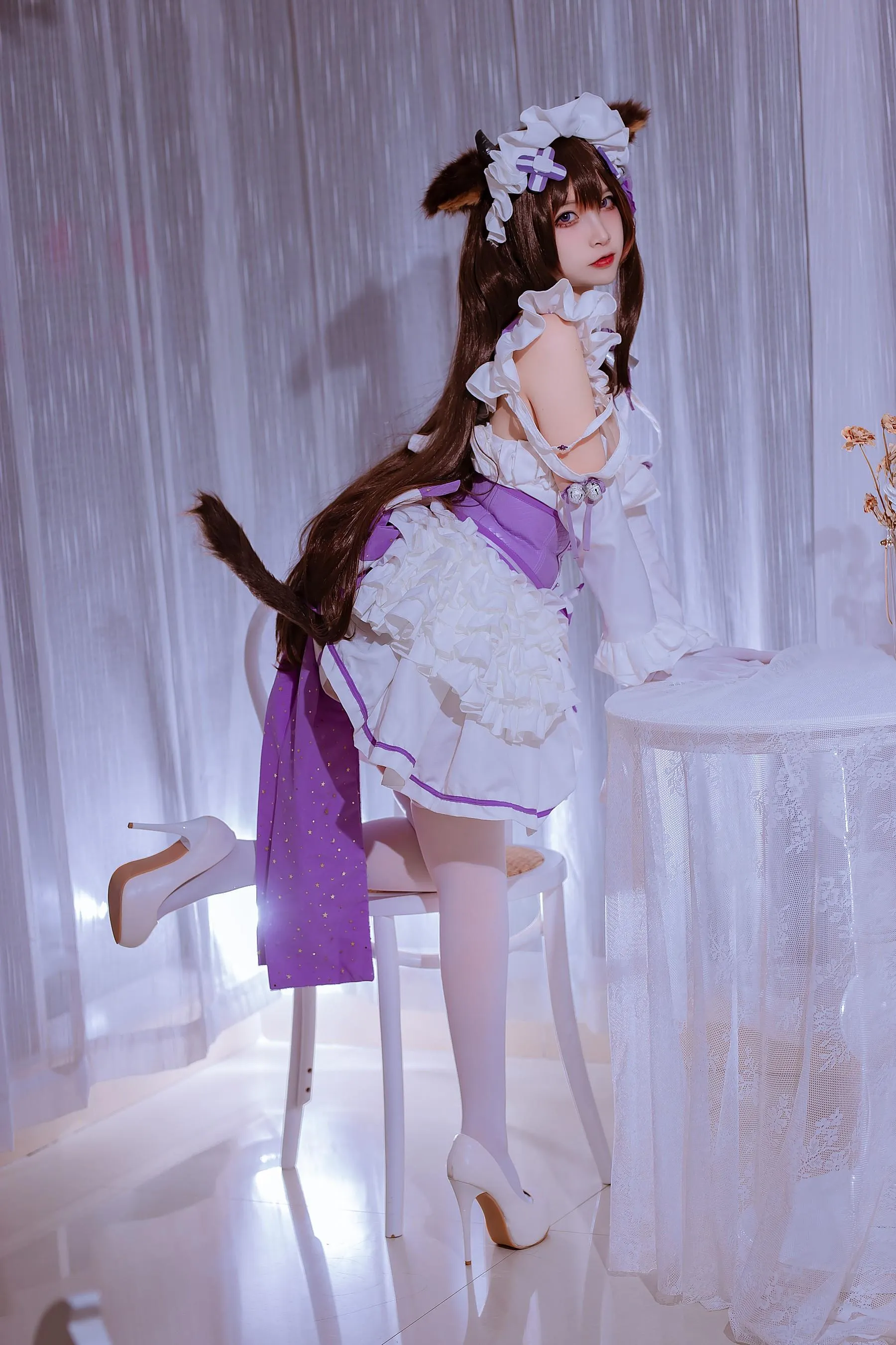 二佐Nisa – NO.146 碧蓝樫野同人女仆 [31P]插图7